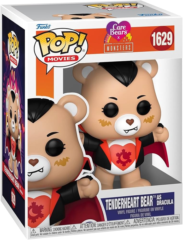 Funko Pop! Movies Care Bears X Universal Monsters Tenderheart Bear As Dracula #1629