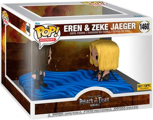 Funko Pop! Animation Attack On Titan Eren & Zeke Jaeger #1460 HotTopic Exclusive