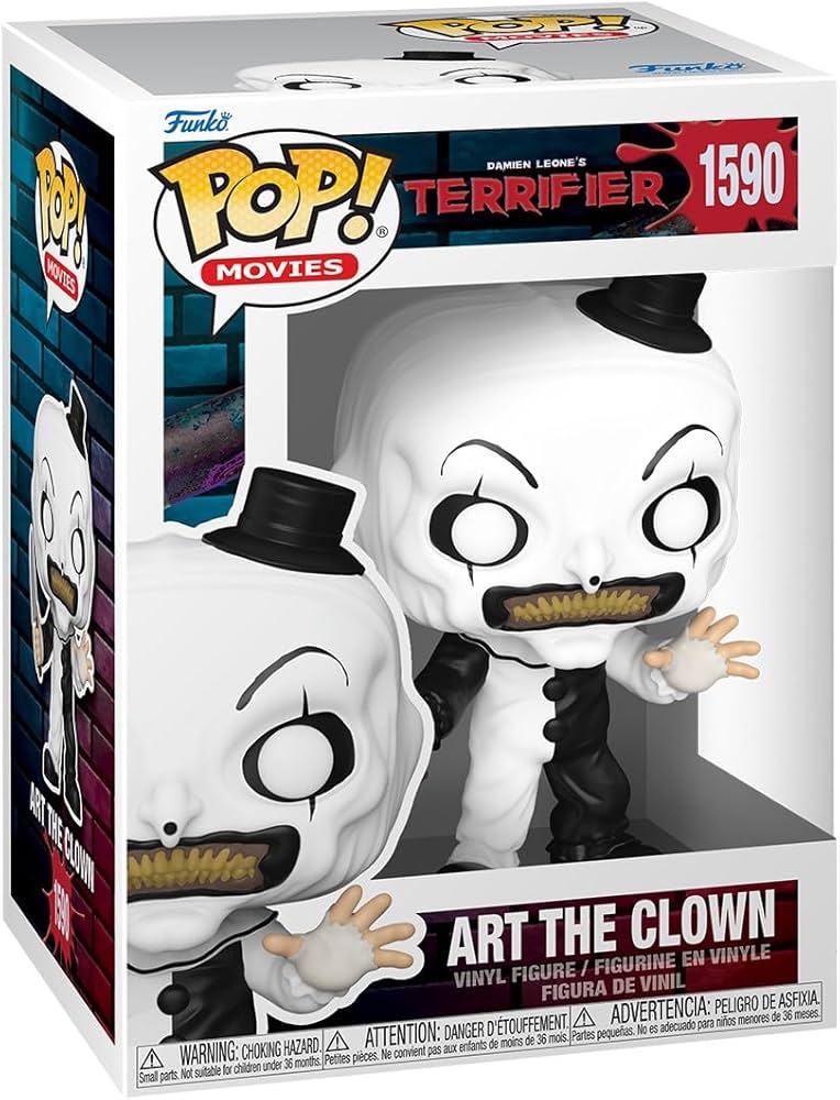 Funko Pop! Movies Terrifier Art The Clown #1590
