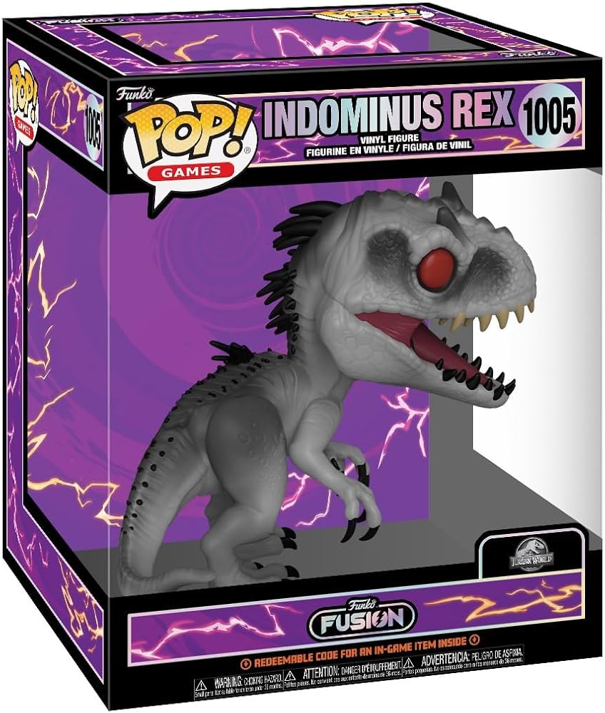 Funko Pop! Fusion Jurassic World Indominous Rex #1005 Deluxe