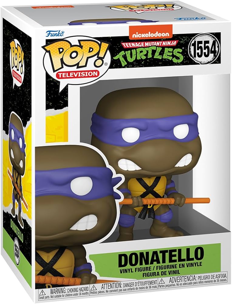 Funko Pop! Television Teenage Mutant Ninja Turtles Donatello #1554