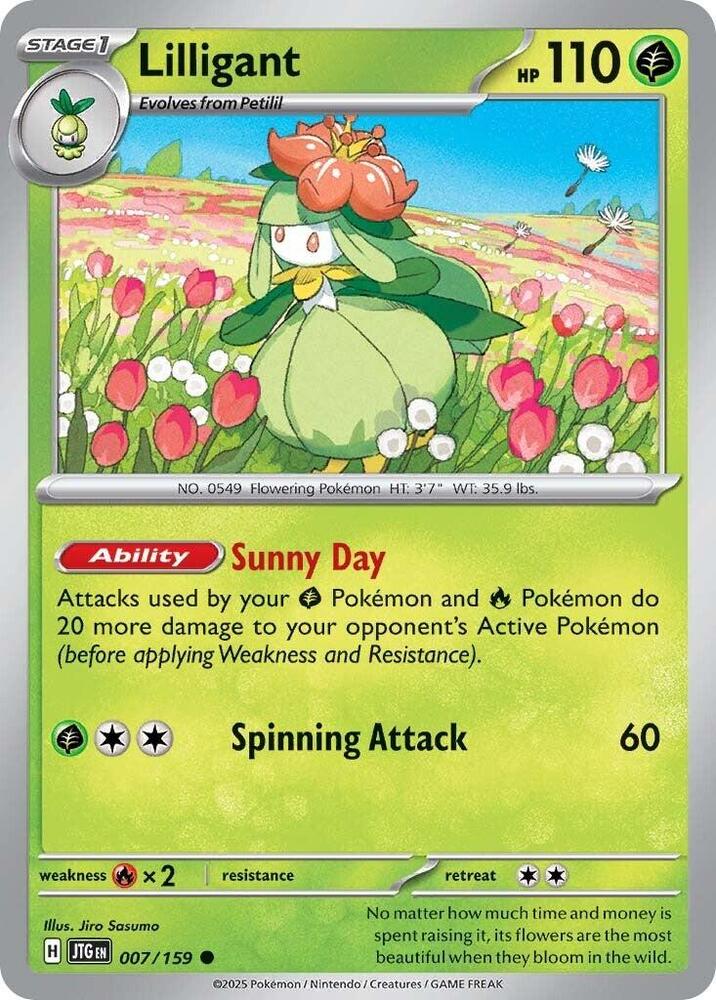 Pokemon Lilligant 7/159 Journey Together
