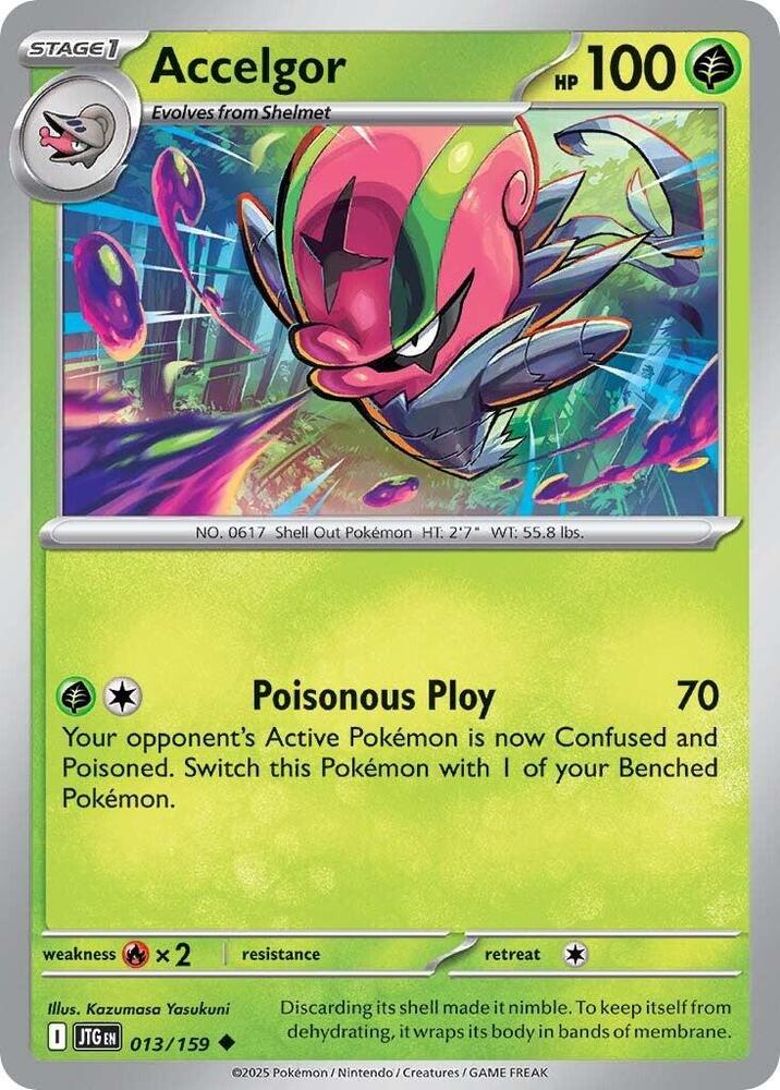 Pokemon Accelgor 13/159 Journey Together