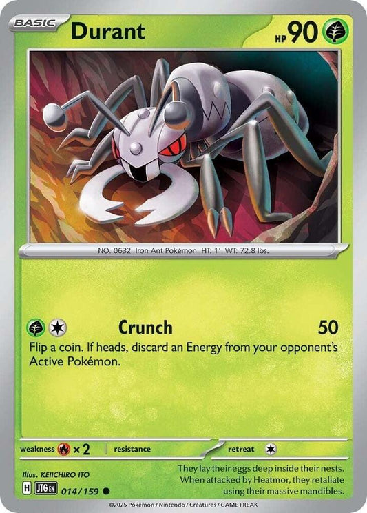 Pokemon Durant 14/159 Journey Together