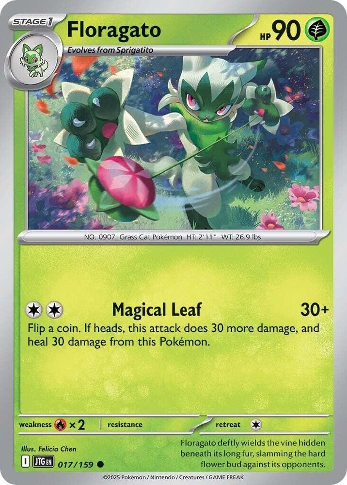 Pokemon Floragato 17/159 Journey Together