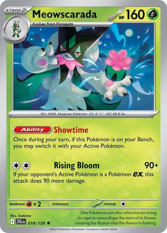 Pokemon Meowscarada 18/159 Journey Together