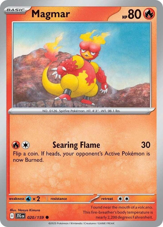 Pokemon Magmar 20/159 Journey Together