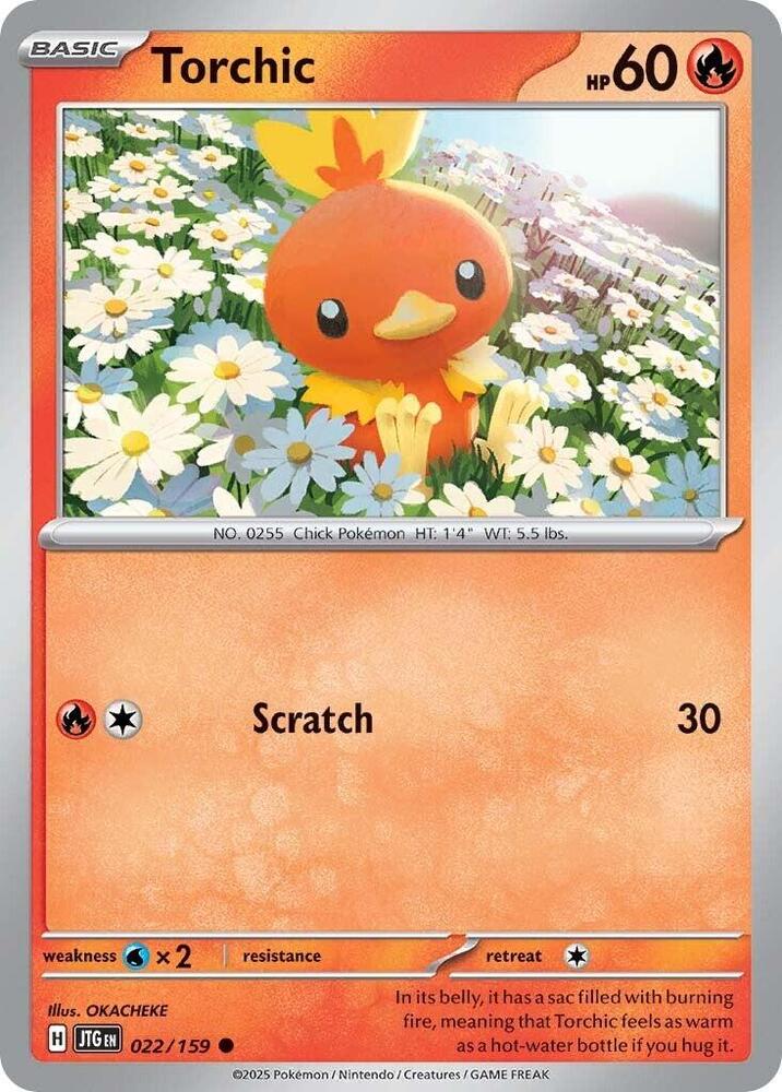 Pokemon Torchic 22/159 Journey Together