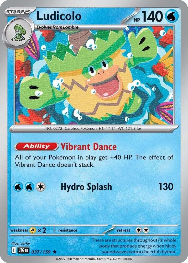 Pokemon Ludicolo 37/159 Journey Together