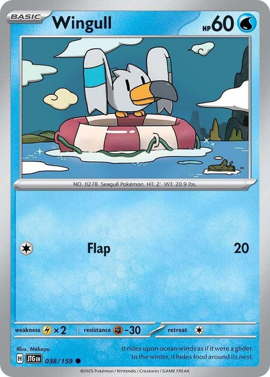 Pokemon Wingull 38/159 Journey Together