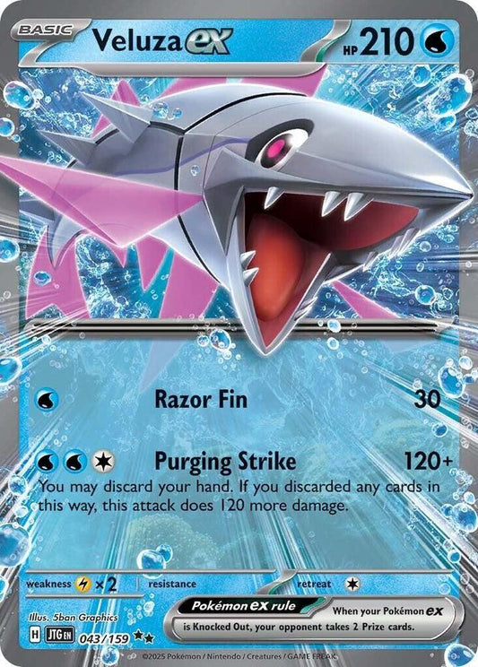 Pokemon Veluza ex 43/159 Journey Together