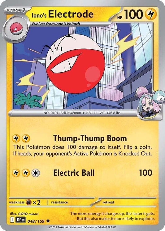 Pokemon Iono's Electrode 48/159 Journey Together