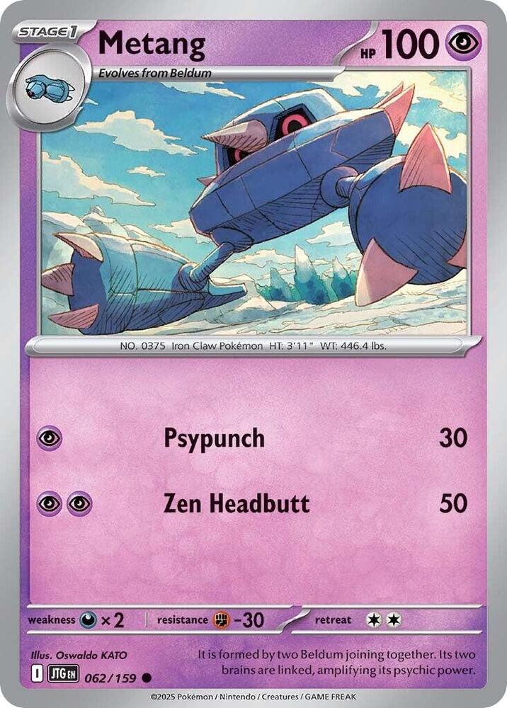 Pokemon Metang 62/159 Journey Together