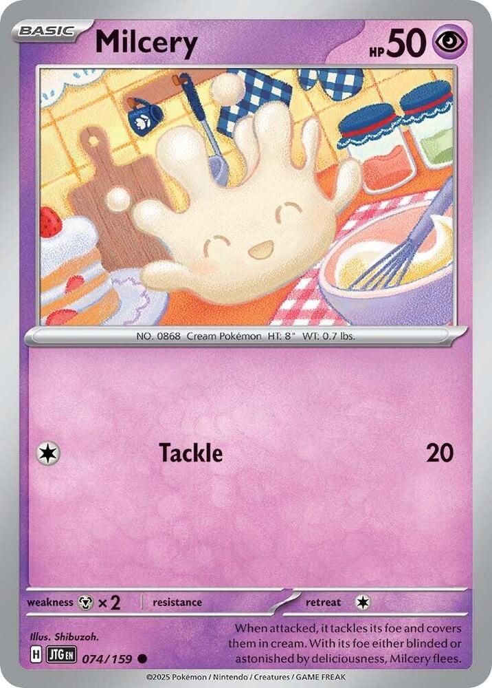 Pokemon Milcery 74/159 Journey Together
