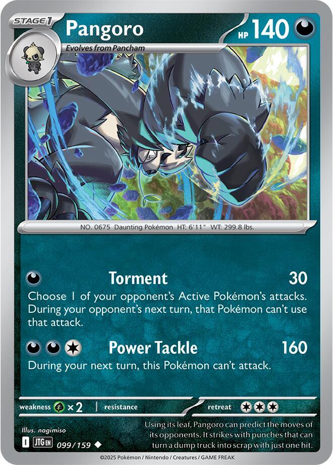 Pokemon Pangoro 99/159 Journey Together