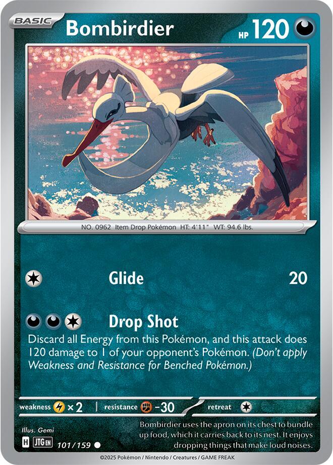 Pokemon Bombirdier 101/159 Journey Together