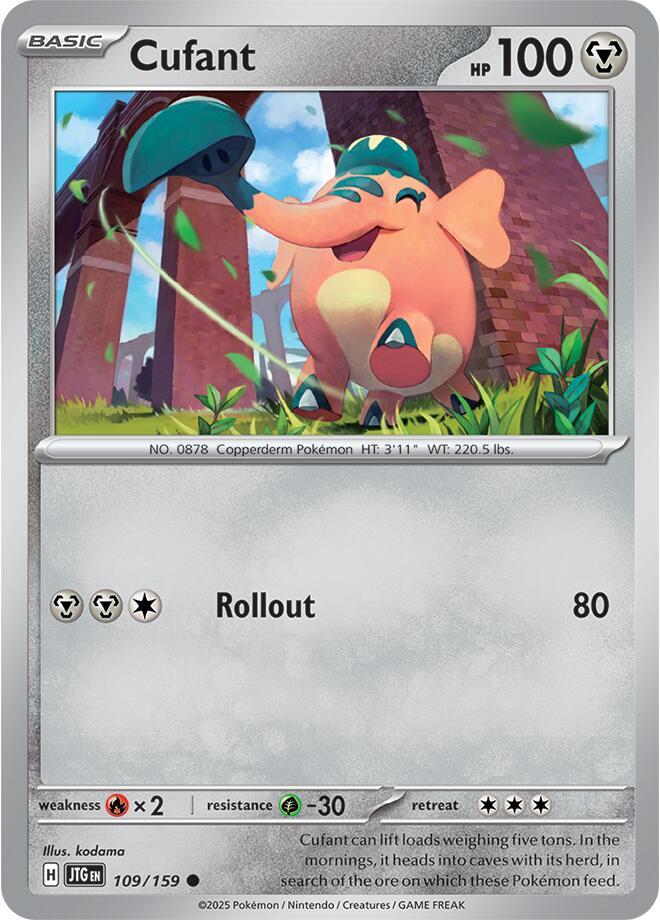 Pokemon Cufant 109/159 Journey Together