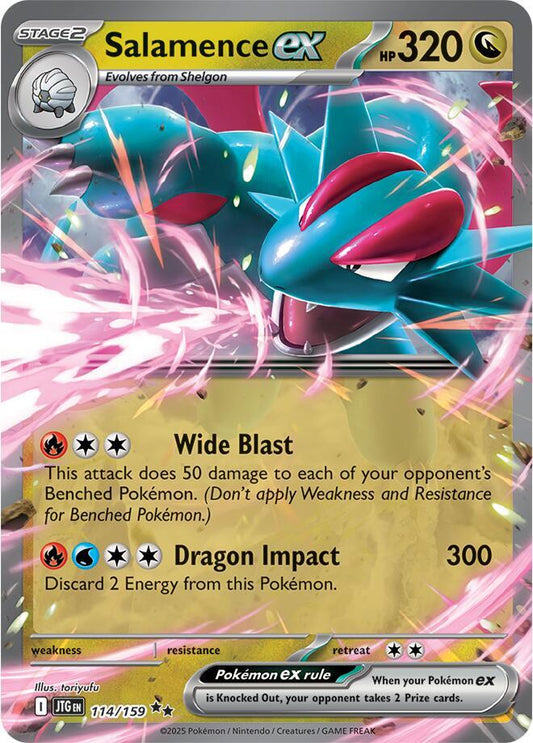 Pokemon Salamence ex 114/159 Journey Together