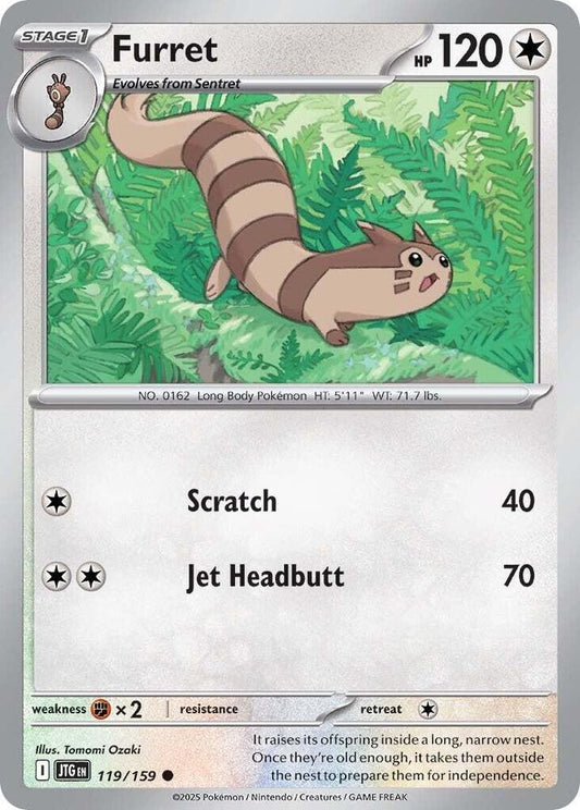 Pokemon Furret 119/159 Journey Together