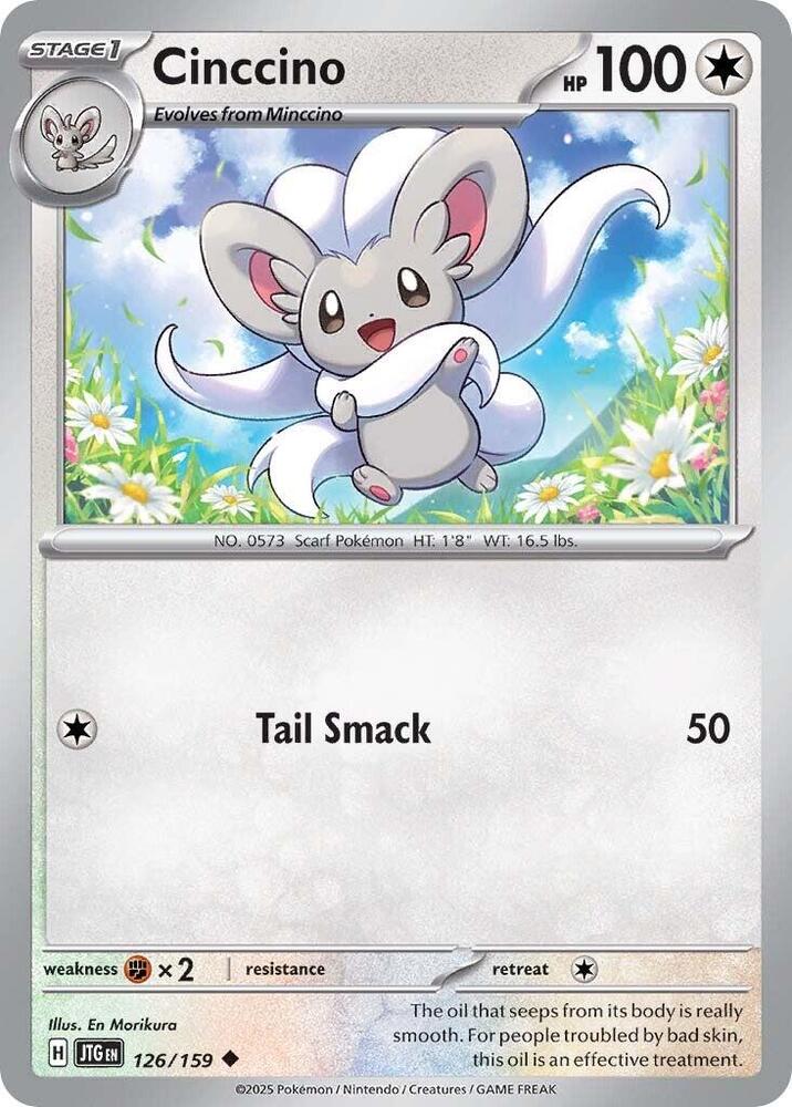 Pokemon Cinccino 126/159 Journey Together