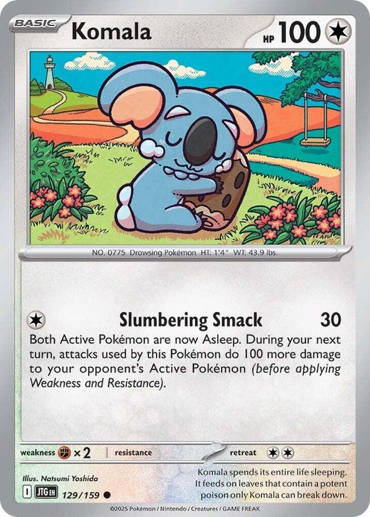 Pokemon Komala 129/159 Journey Together