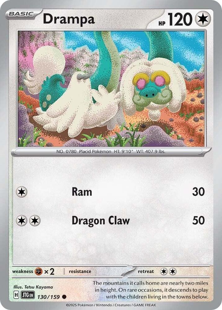 Pokemon Drampa 130/159 Journey Together