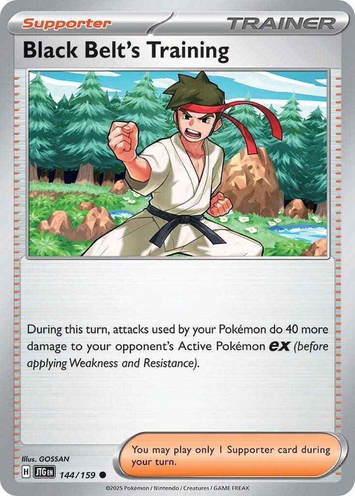 Pokemon Black Belt's Training 144/159 Journey Together