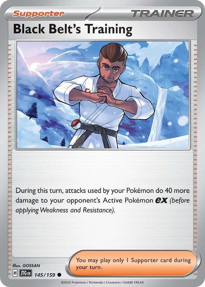 Pokemon Black Belt's Training 145/159 Journey Together