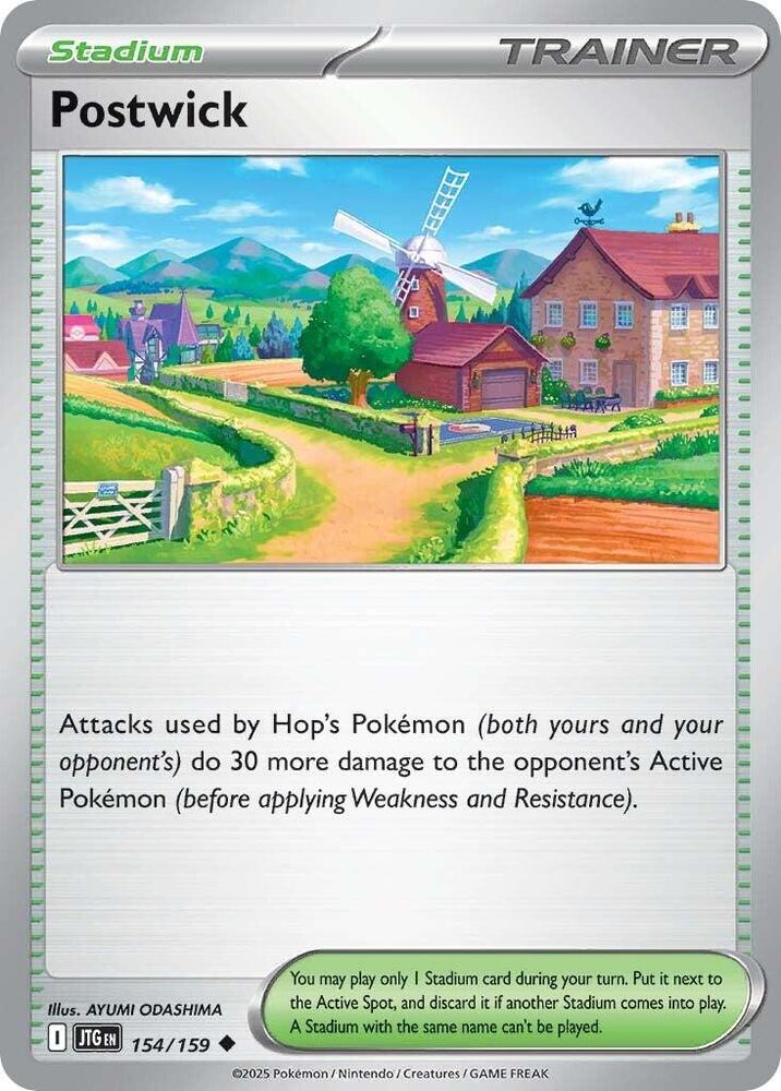 Pokemon Postwick 154/159 Journey Together