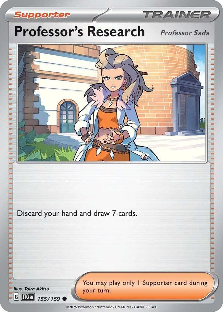 Pokemon Professor's Research 155/159 Journey Together