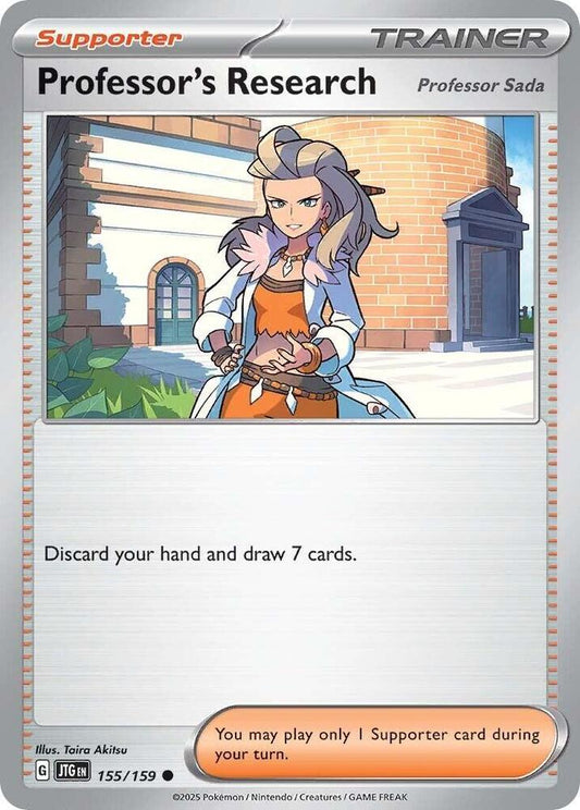 Pokemon Professor's Research 155/159 Journey Together