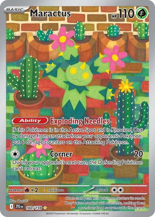 Pokemon Maractus 160/159 Journey Together