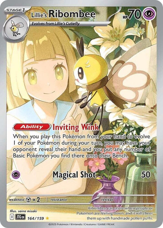 Pokemon Lillie's Ribombee 164/159 Journey Together