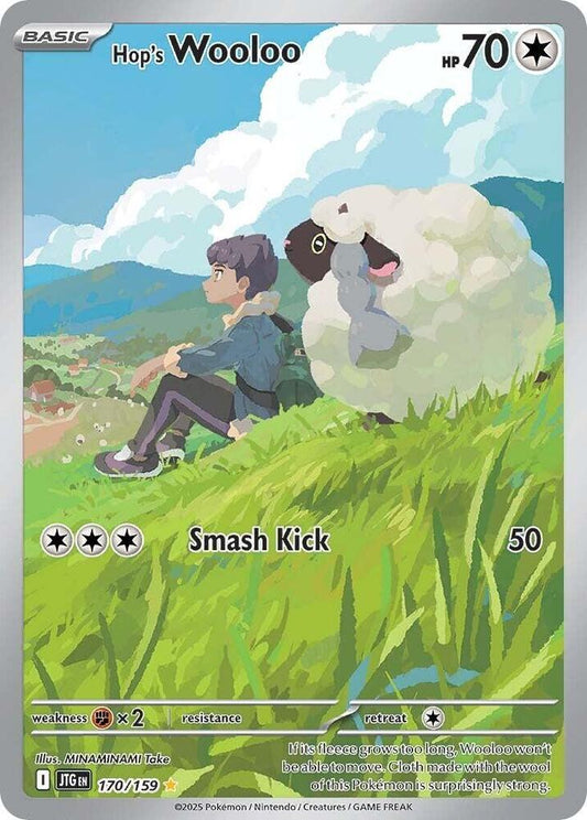 Pokemon Hop's Wooloo 170/159 Journey Together