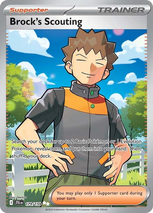 Pokemon Brock's Scouting 179/159 Journey Together