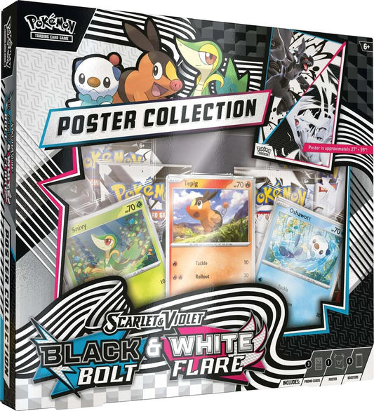 Pokémon Black Bolt / White Flare Poster Collection