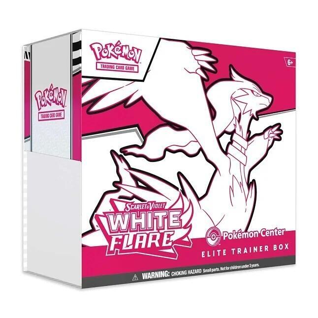Pokémon White Flare Pokemon Center Elite Trainer Box ETB
