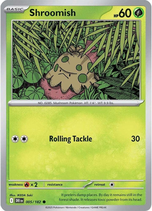 Pokemon Shroomish 5/182 Destined Rivals
