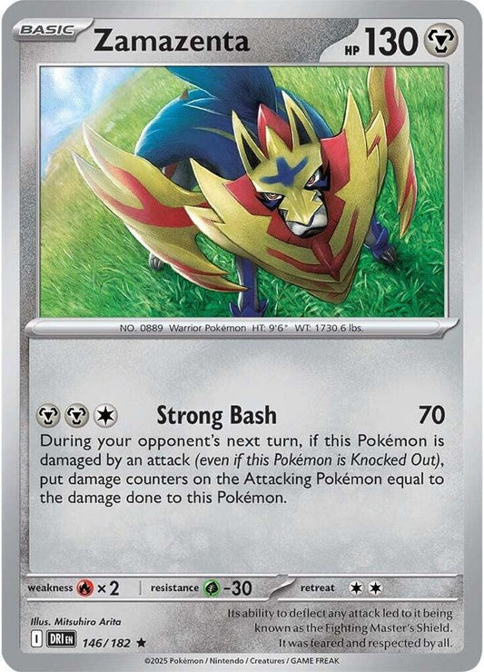 Pokemon Zamazenta 146/182 Destined Rivals