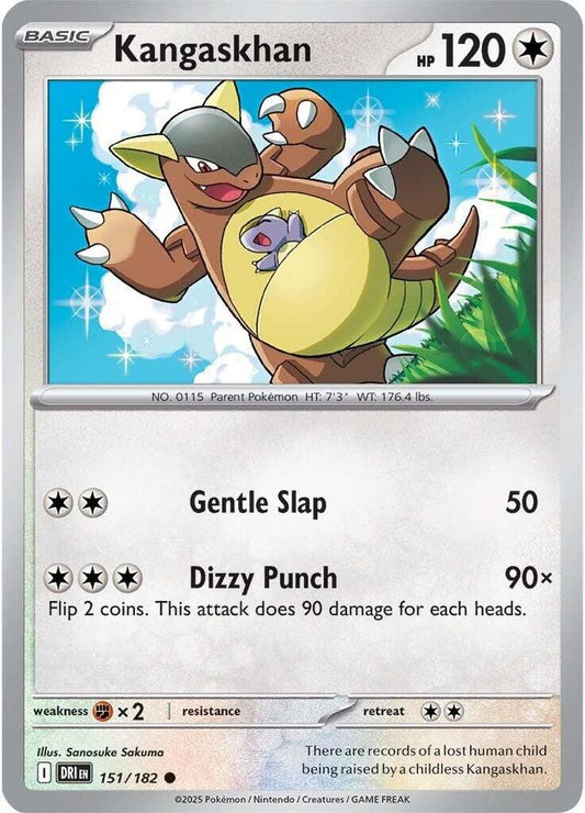 Pokemon Kangaskhan 151/182 Destined Rivals
