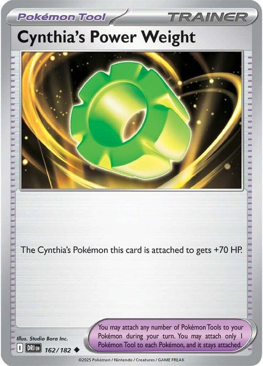 Pokemon Cynthia's Power Weight 162/182 Destined Rivals
