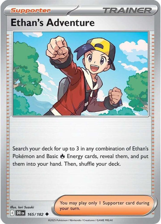 Pokemon Ethan's Adventure 165/182 Destined Rivals