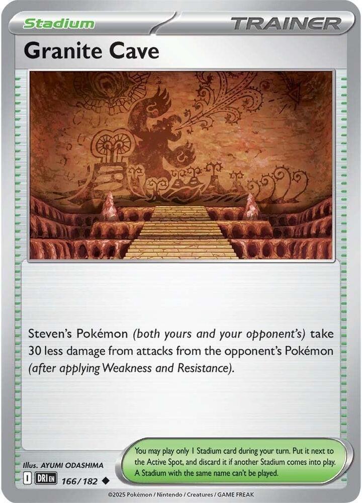 Pokemon Granite Cave 166/182 Destined Rivals