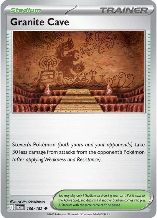 Pokemon Granite Cave 166/182 Destined Rivals