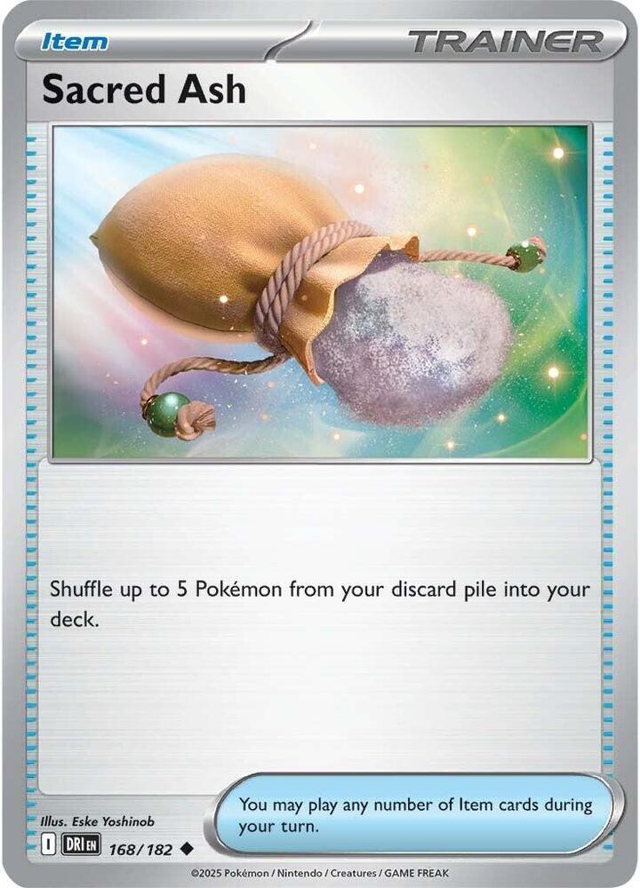 Pokemon Sacred Ash 168/182 Destined Rivals