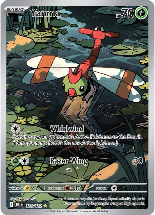 Pokemon Yanma 183/182 Destined Rivals