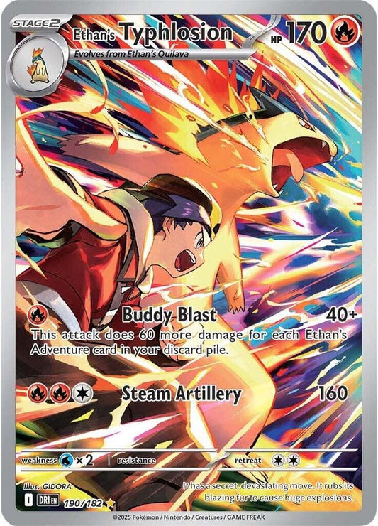 Pokemon Ethan's Typhlosion 190/182 Destined Rivals