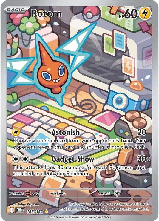 Pokemon Rotom 197/182 Destined Rivals