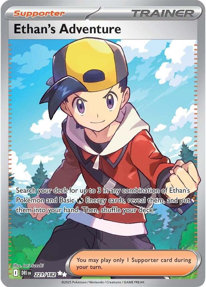 Pokemon Ethan's Adventure 221/182 Destined Rivals