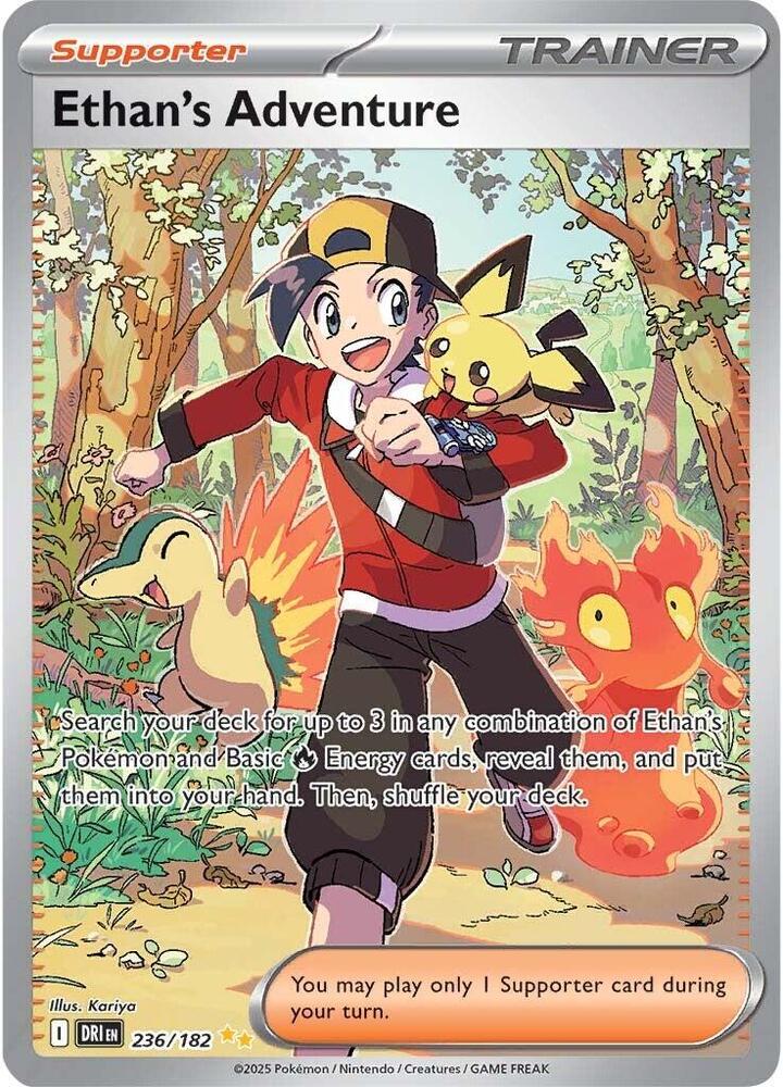 Pokemon Ethan's Adventure 236/182 Destined Rivals